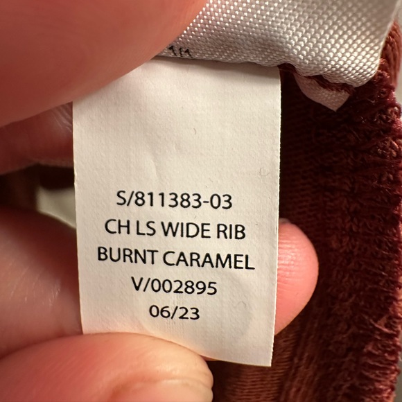 Banana Republic Ribbed Long Sleeve Top - Picture 6 of 8